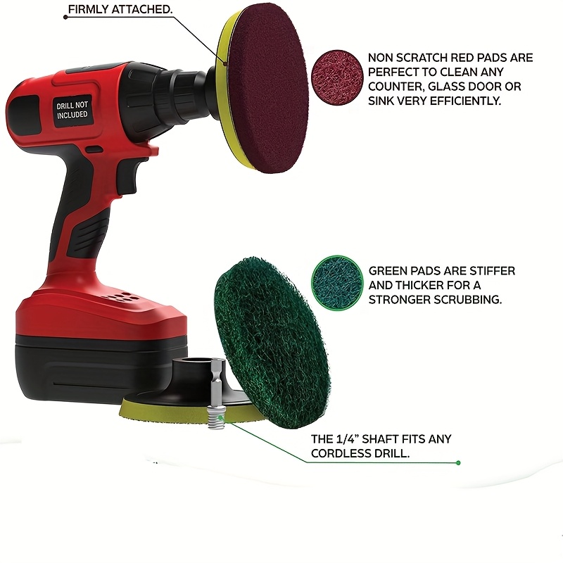 Car Electric Drill Brush Kit E - Car Cleaning Brush 리뷰 및 가격