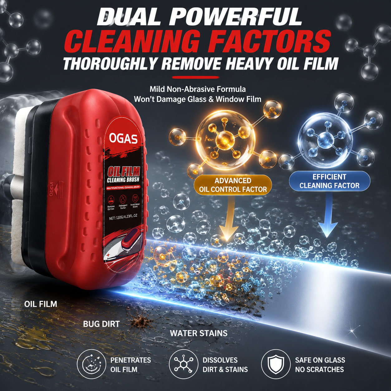 Car Glass Oil Film Cleaning Br - Leather Cleaner Interior 리뷰 및 가격