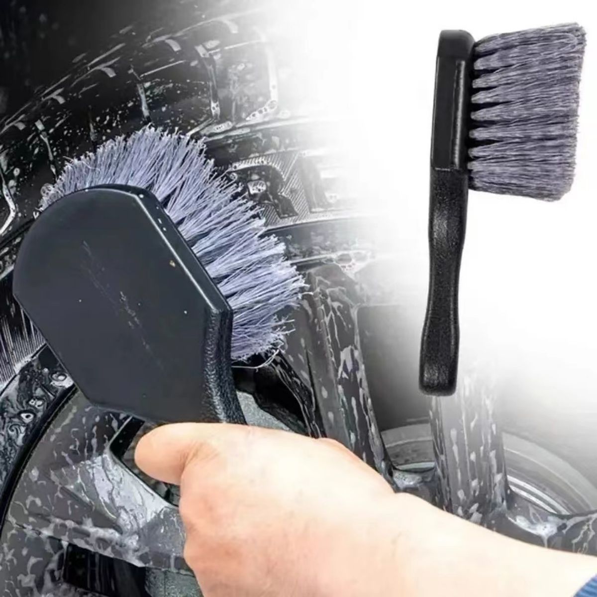 Car Wheel Cleaning Brush Detai - Car Cleaning Brush 리뷰 및 가격