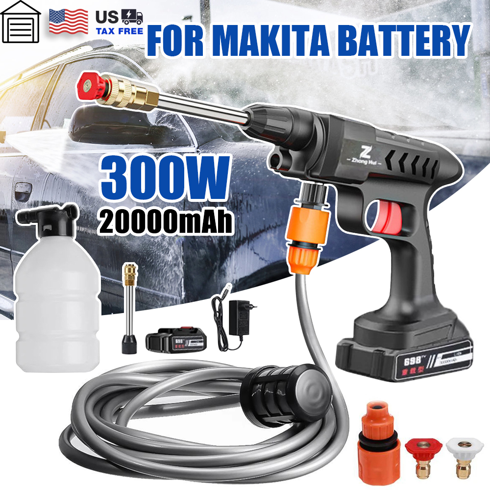 300W 60Bar Cordless High Press - Pressure Washer Foam Gun 리뷰 및 가격