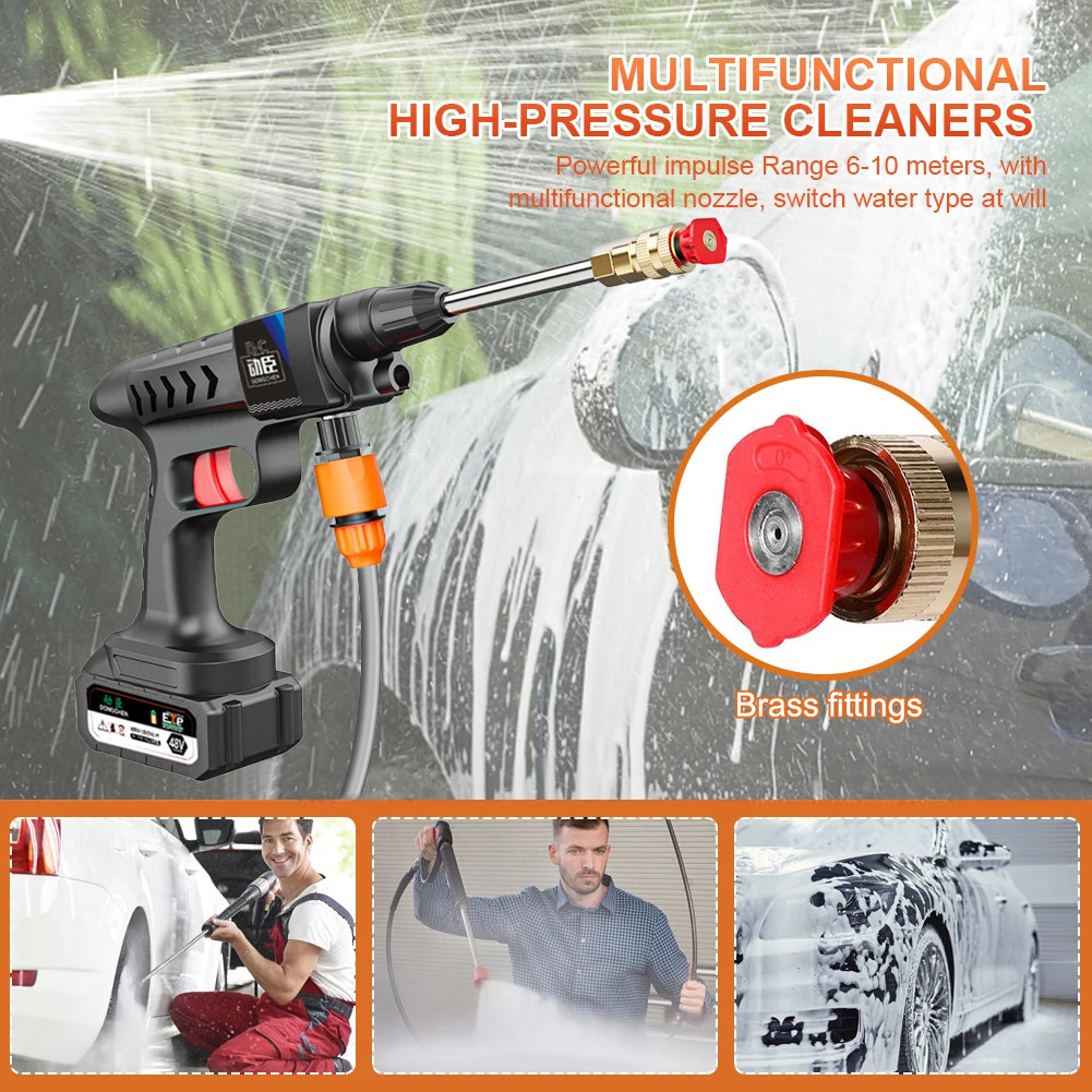 300W 60Bar Cordless High Press - Pressure Washer Foam Gun 리뷰 및 가격