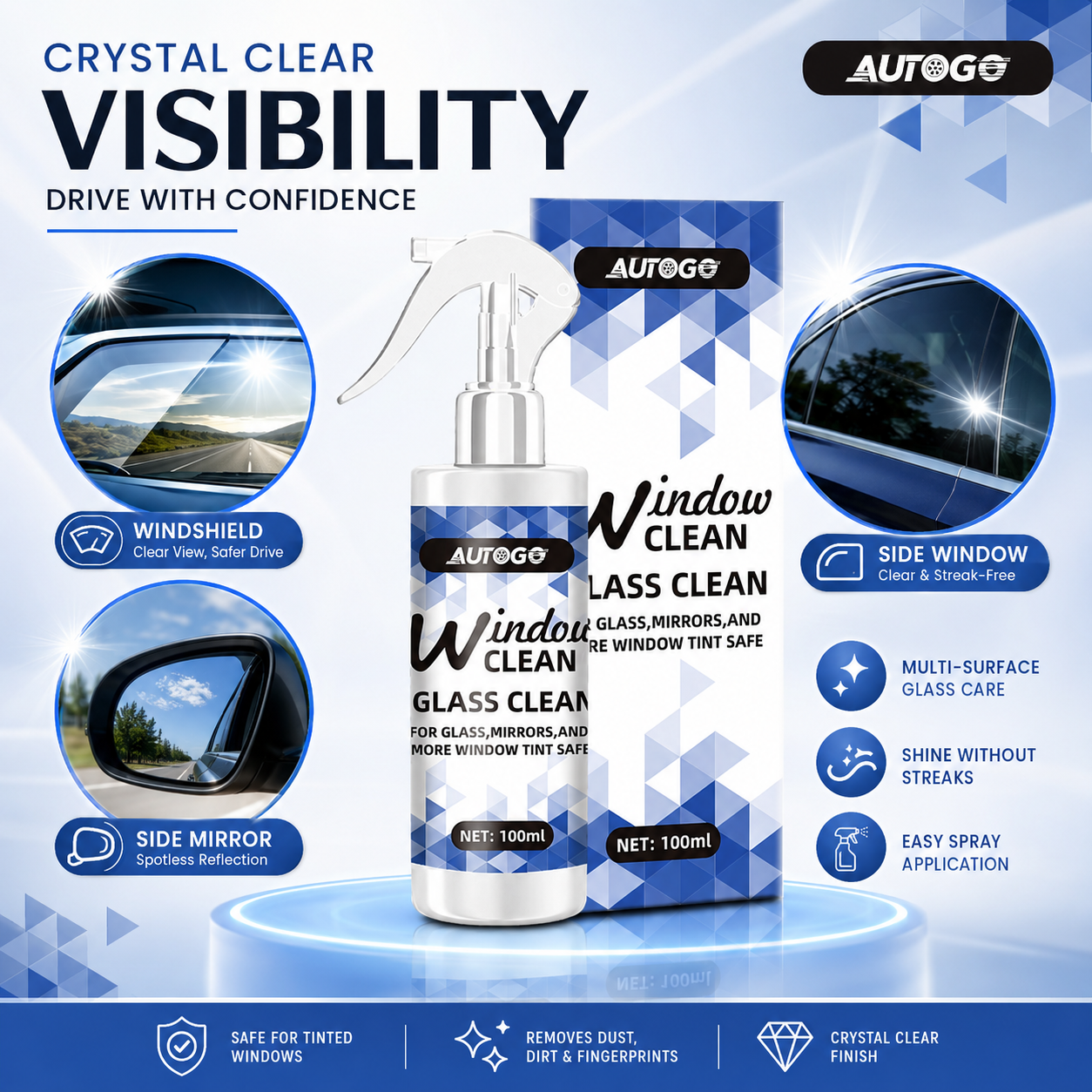 Ammonia-Free Streak-Free Glass - Glass Cleaner Streak 리뷰 및 가격