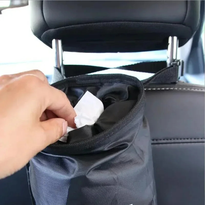 Hanging Car Trash Bag Oxford C - Seat Cleaner Fabric 리뷰 및 가격