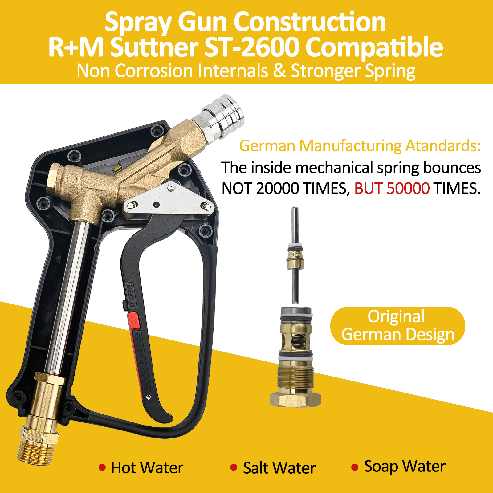 Pressure Washer Spray Gun R+M  - Pressure Washer Foam Gun 리뷰 및 가격