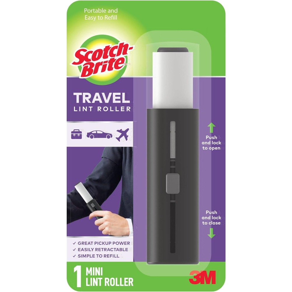 Mini Travel Lint Roller with A - Seat Cleaner Fabric 리뷰 및 가격