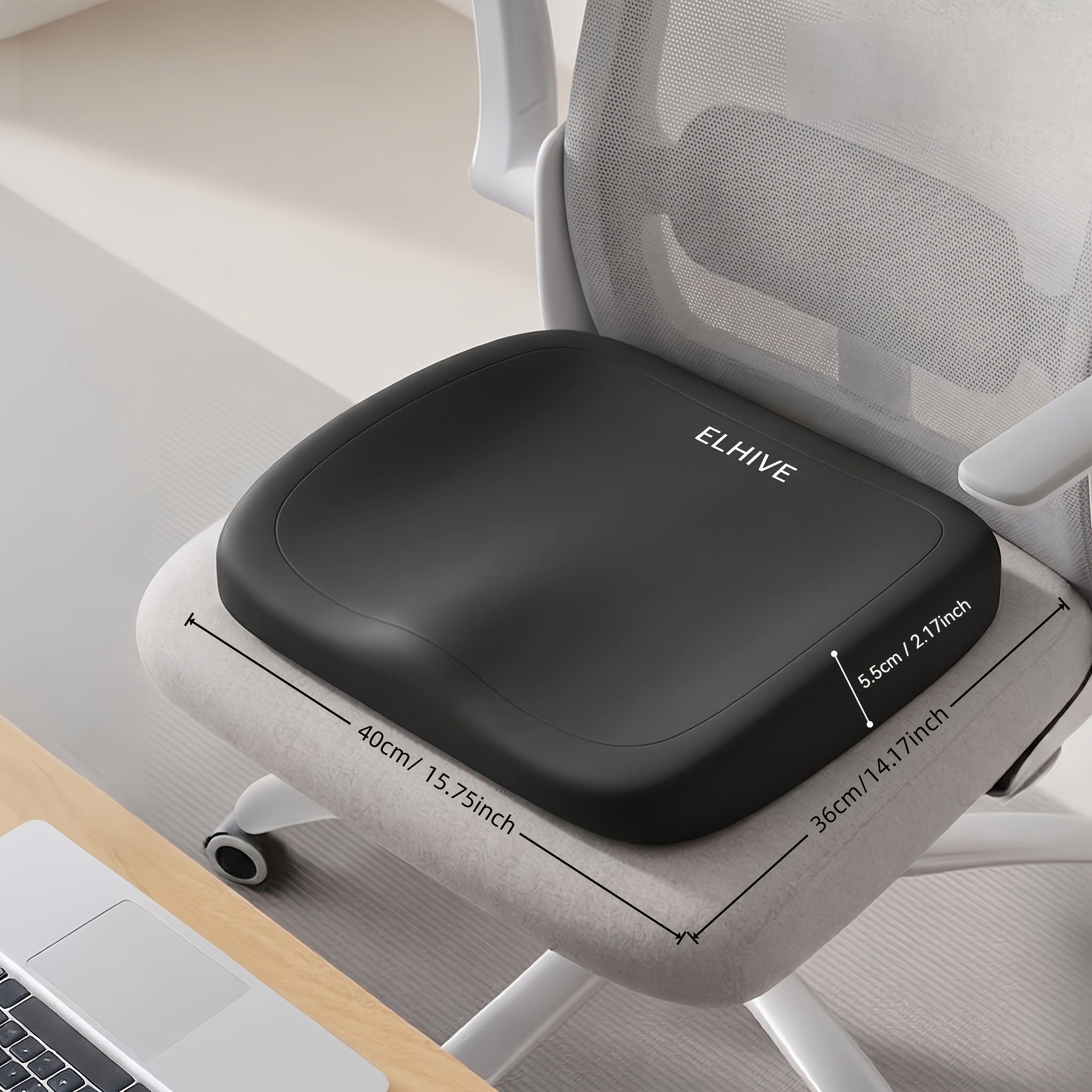 1Pc Ergonomic Memory Foam Seat - Seat Cleaner Fabric 리뷰 및 가격