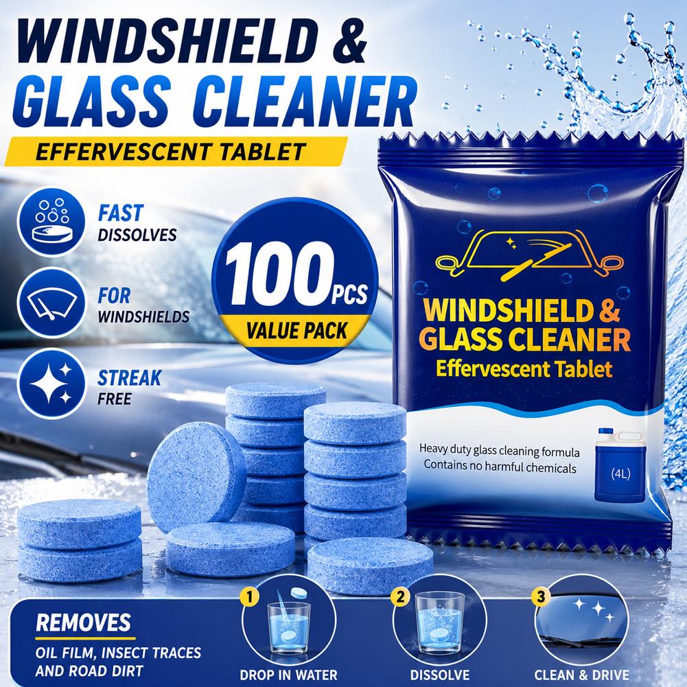 Car Windshield Washer Efferves - Glass Cleaner Streak 리뷰 및 가격