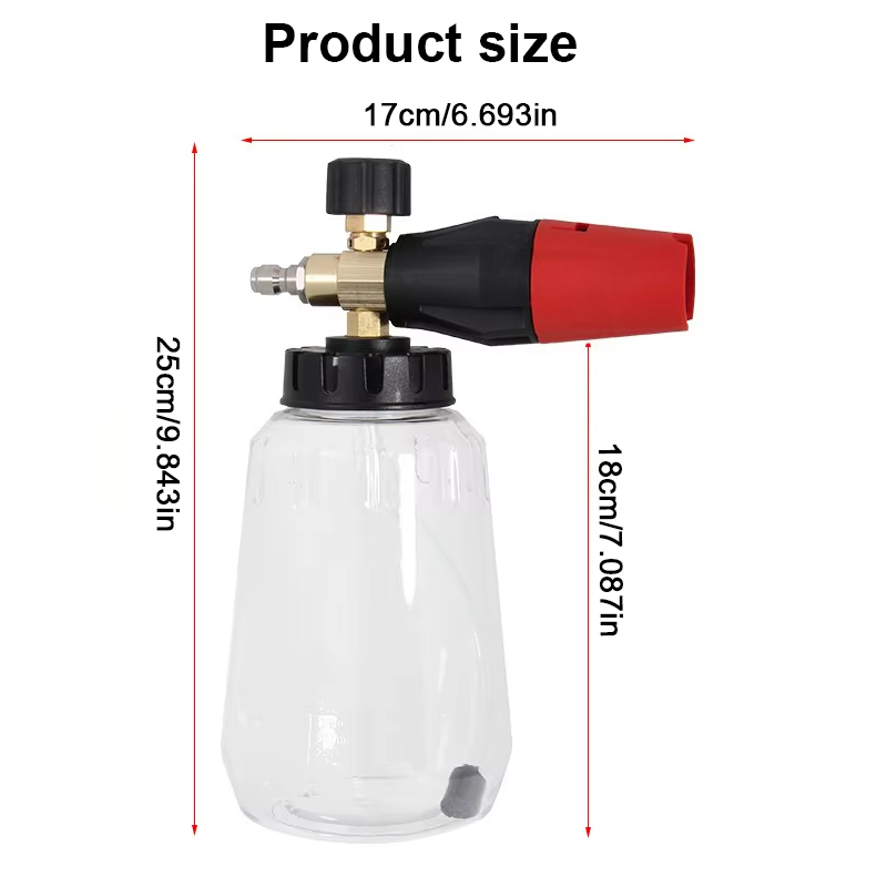 High Pressure PA Foam Cannon A - Pressure Washer Foam Gun 리뷰 및 가격