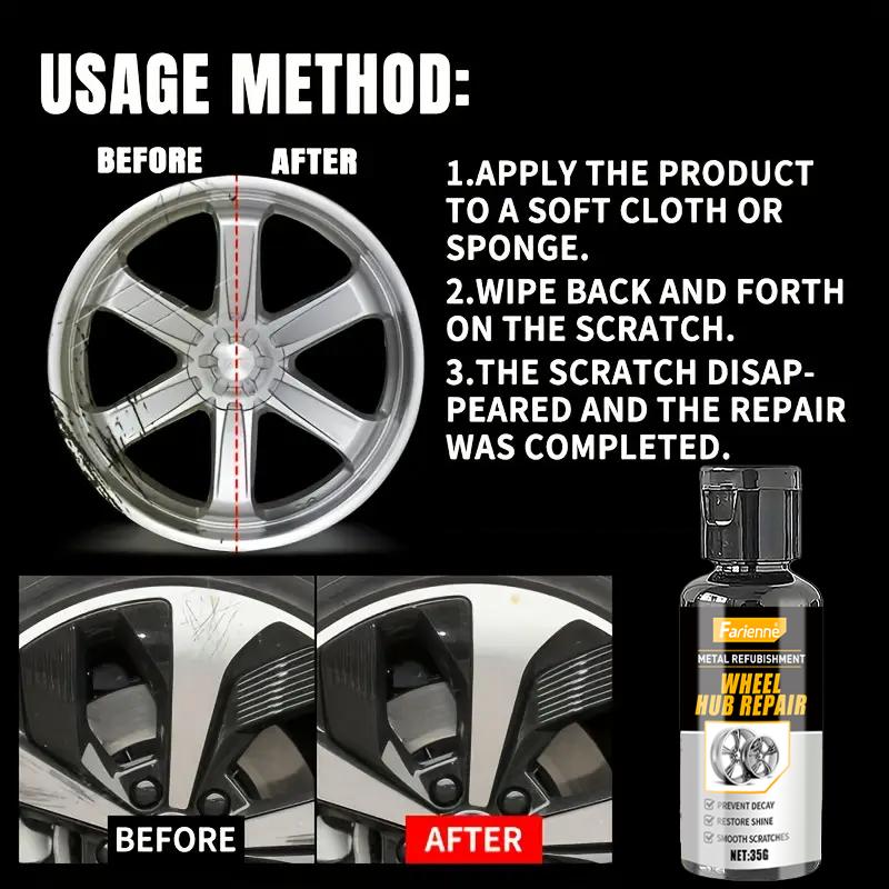 Farienne Wheel Hub Repair Past - Wheel Cleaner Alloy 리뷰 및 가격