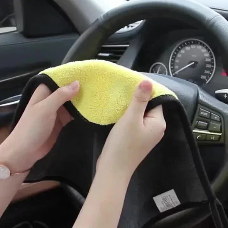 1/5PCS Thickened Car Washing T - Microfiber Towel Detailing 리뷰 및 가격