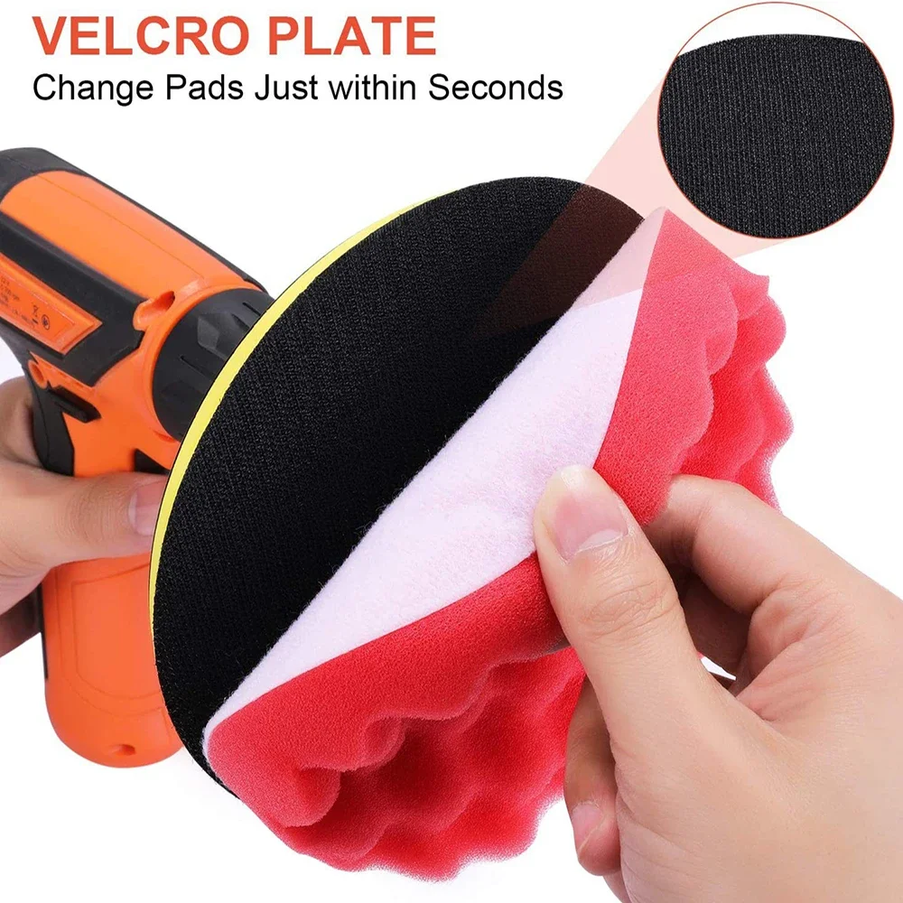 8Pcs Car Polishing Pads Kit 3/ - Polish Pad Set Buffer 리뷰 및 가격