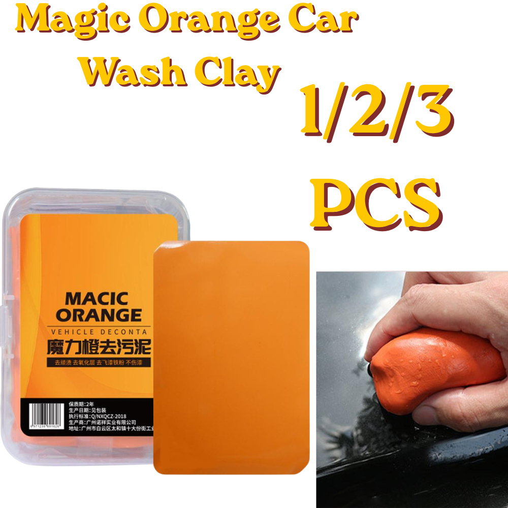 Magic Orange Car Wash Clay Bar - Clay Bar Lubricant 리뷰 및 가격