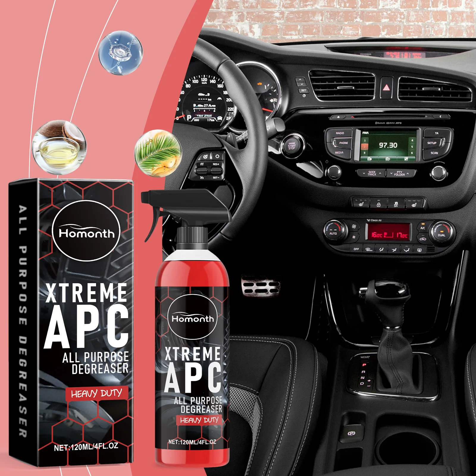 Multi-Purpose Car Cleaner Remo - Seat Cleaner Fabric 리뷰 및 가격