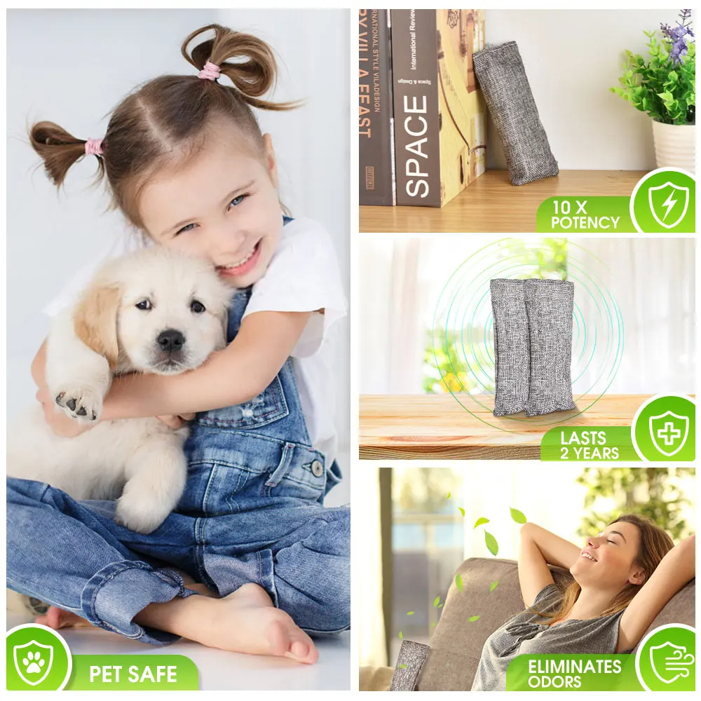 Bamboo Charcoal Bags Odor Abso - Odor Eliminator Car 리뷰 및 가격