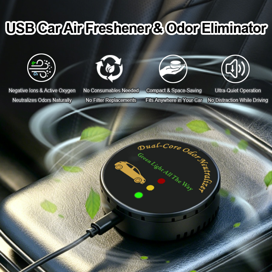 Car Air Purifier, Filter-Free  - Odor Eliminator Car 리뷰 및 가격