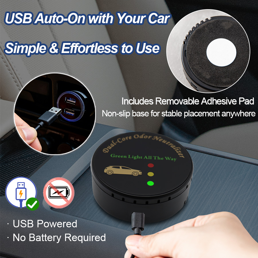 Car Air Purifier, Filter-Free  - Odor Eliminator Car 리뷰 및 가격