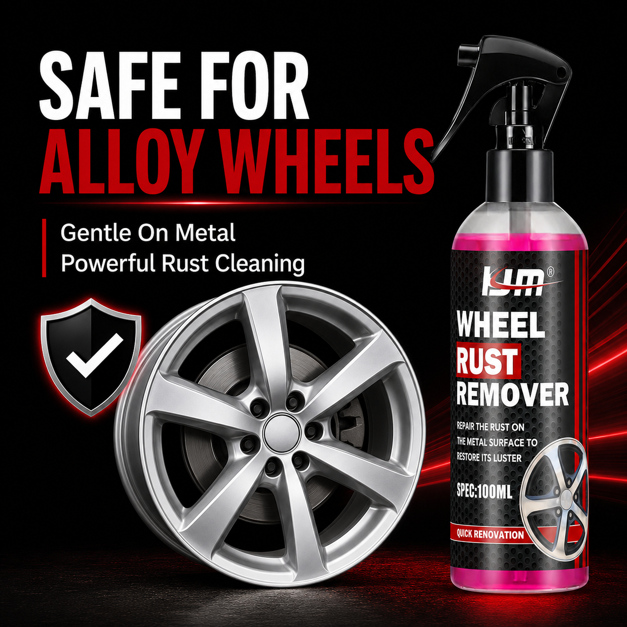 KJM Wheel Cleaner For Car Rims - Wheel Cleaner Alloy 리뷰 및 가격