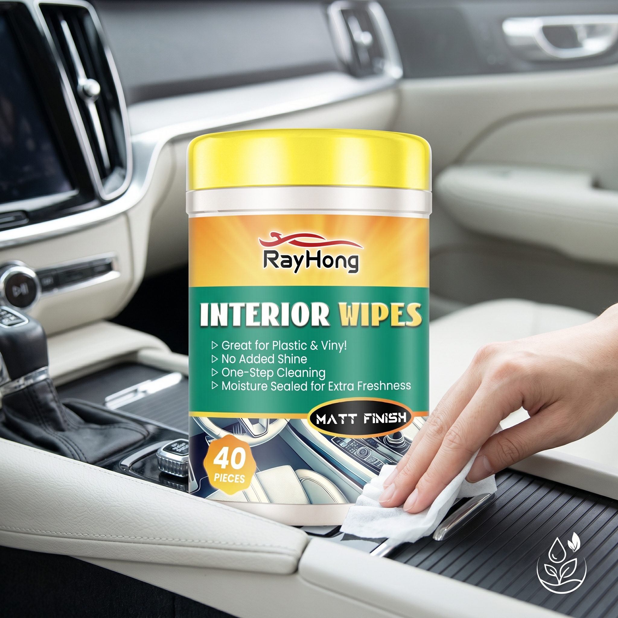 RAYHONG Car Interior Shine Wip - Leather Cleaner Interior 리뷰 및 가격