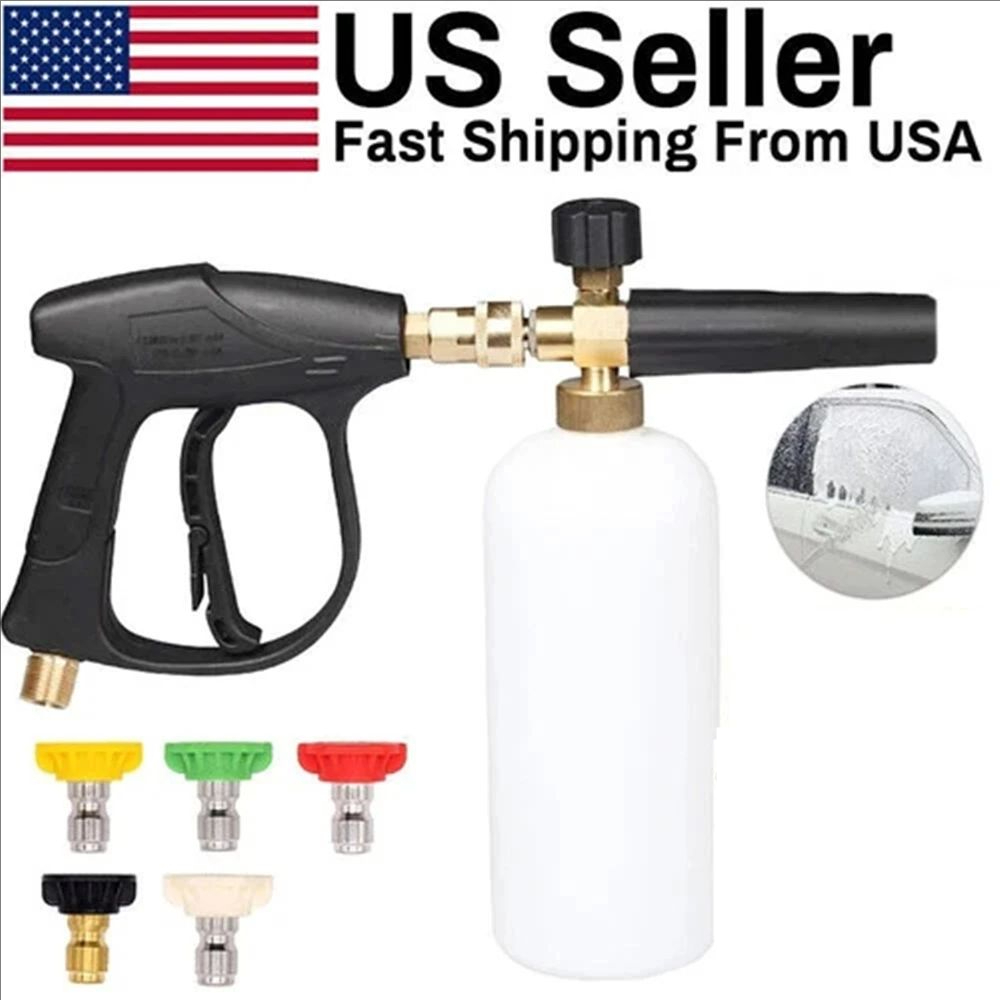 High Pressure Washer Gun+Snow  - Pressure Washer Foam Gun 리뷰 및 가격