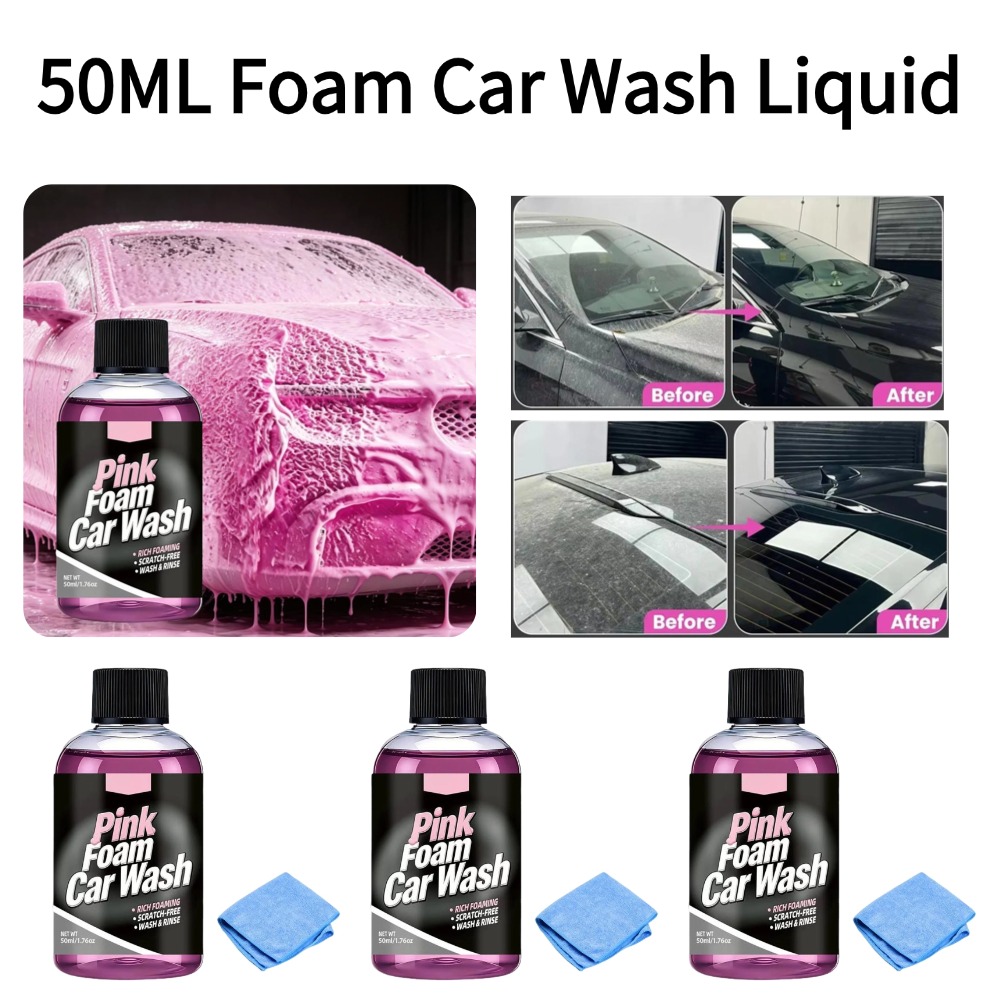 50ml Foam Car Wash Liquid Acti - Microfiber Towel Detailing 리뷰 및 가격