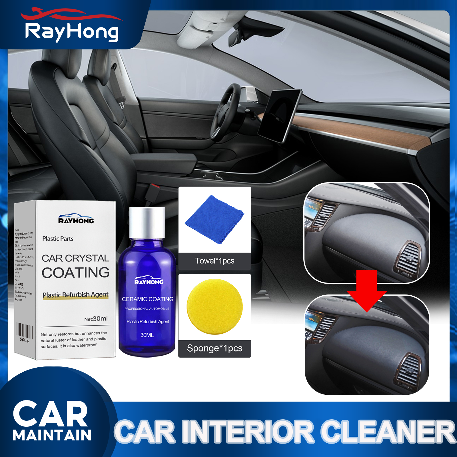 Plastic Restorer Dashboard Res - Trim Restorer Plastic 리뷰 및 가격