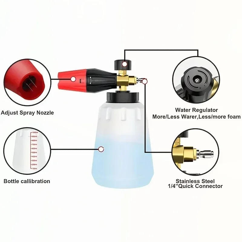 Adjustable High Pressure PA Sn - Pressure Washer Foam Gun 리뷰 및 가격