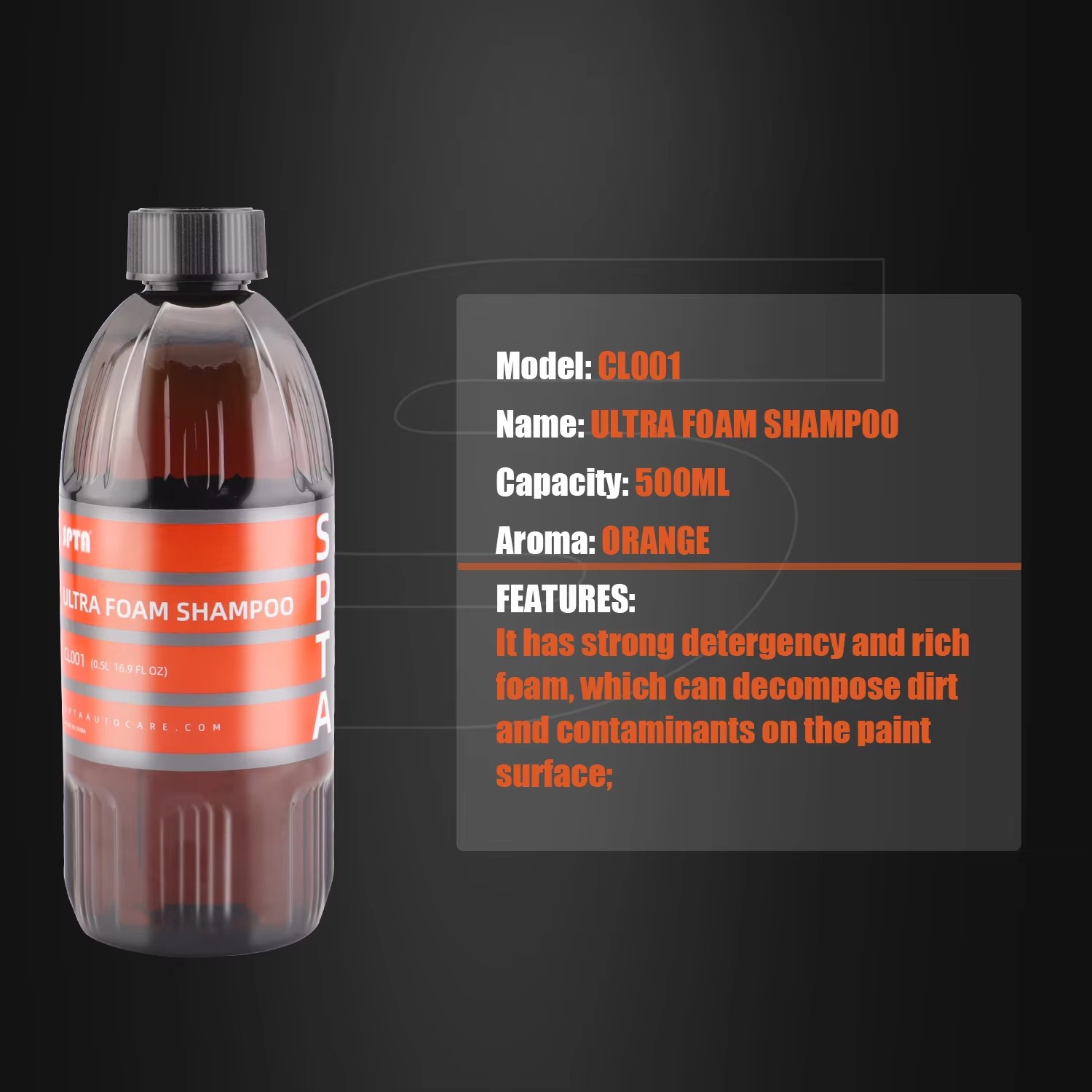 SPTA Ultra Foam Shampoo (17 fl - Car Shampoo Ph 리뷰 및 가격