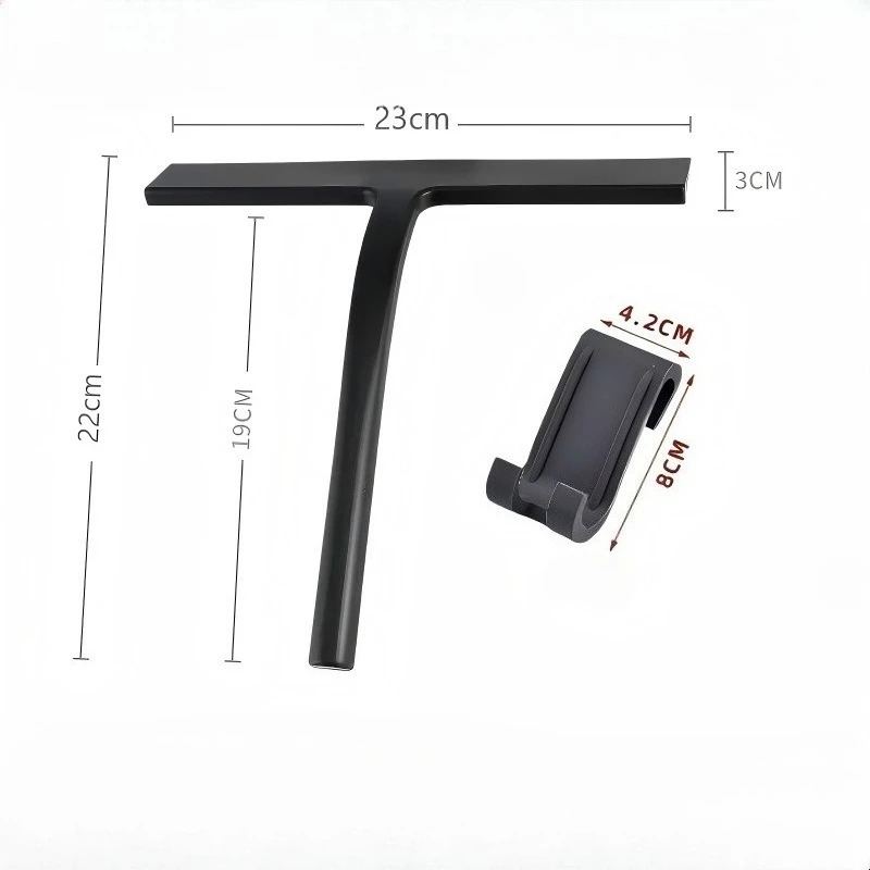 Matte Black Silicone Squeegee  - Glass Cleaner Streak 리뷰 및 가격