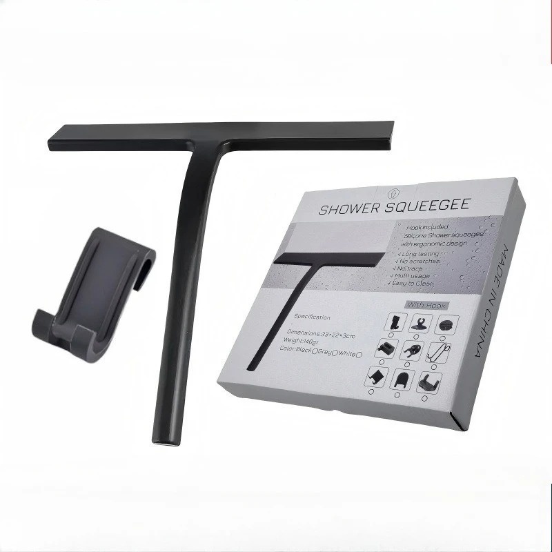 Matte Black Silicone Squeegee  - Glass Cleaner Streak 리뷰 및 가격