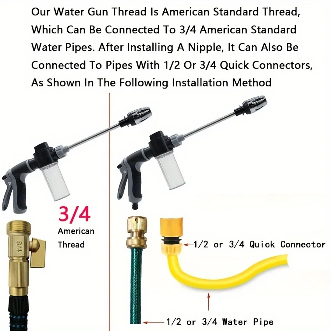 High-Pressure Car Washing Wate - Pressure Washer Foam Gun 리뷰 및 가격