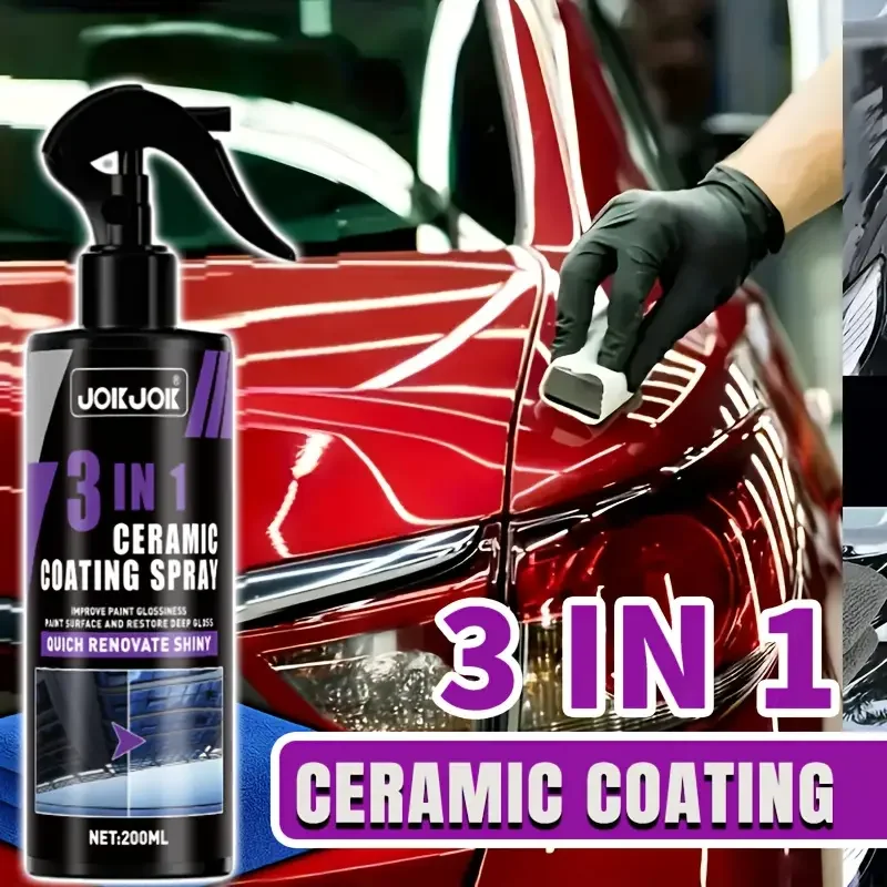 3 in 1 Car Ceramic Liquid Coat - Car Wax Ceramic Coating 리뷰 및 가격