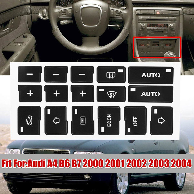 For Audi A4 B6 B7 2000-2004 AC - Trim Restorer Plastic 리뷰 및 가격