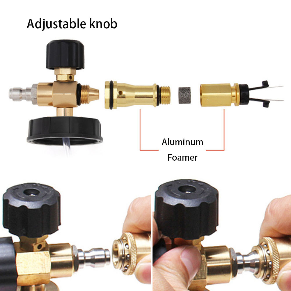 Upgraded Car Washer Snow Foam  - Pressure Washer Foam Gun 리뷰 및 가격