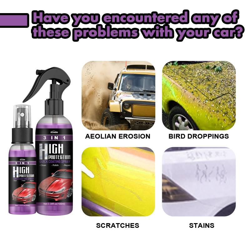 3 IN 1 Car Ceramic Coating Spr - Car Wax Ceramic Coating 리뷰 및 가격