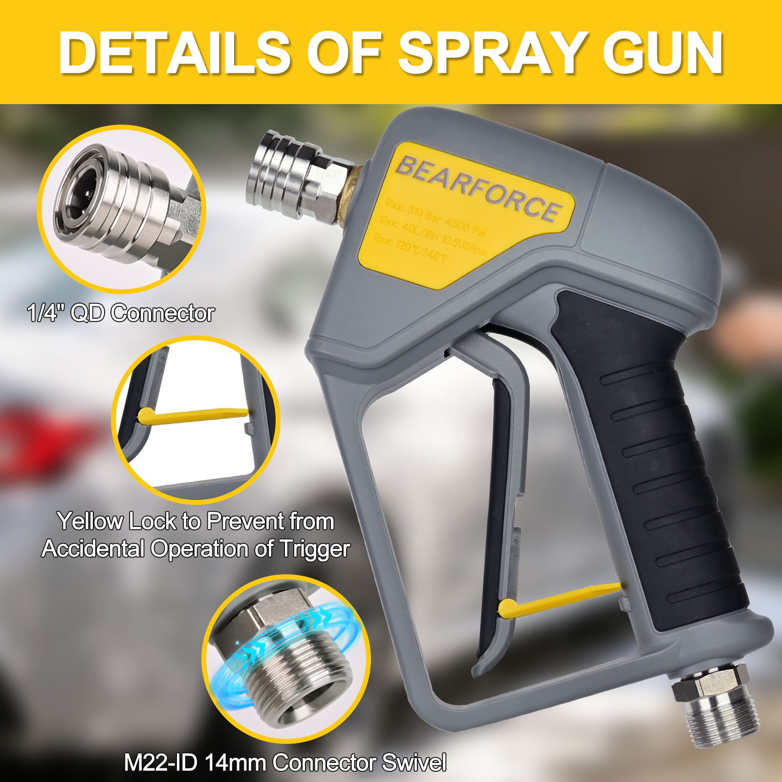 BEAR FORCE Pressure Washer Spr - Pressure Washer Foam Gun 리뷰 및 가격