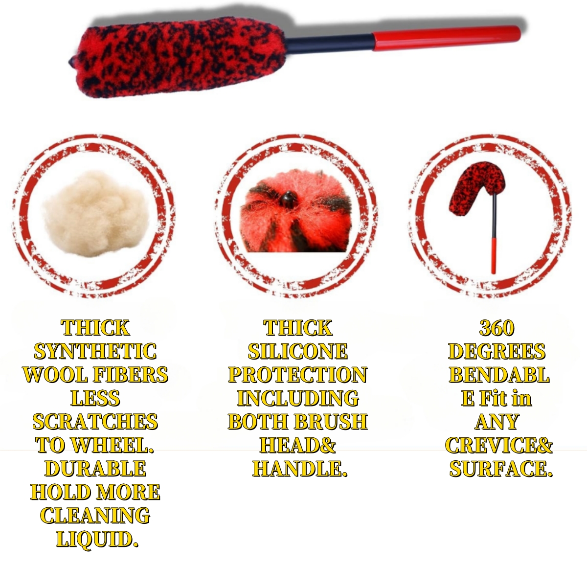 Auto Tire Wheel Detailing Brus - Interior Detailing Kit 리뷰 및 가격