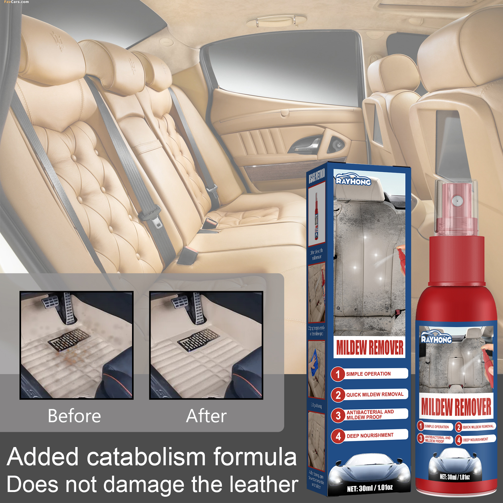 Car Mildew Remover Spray Multi - Seat Cleaner Fabric 리뷰 및 가격