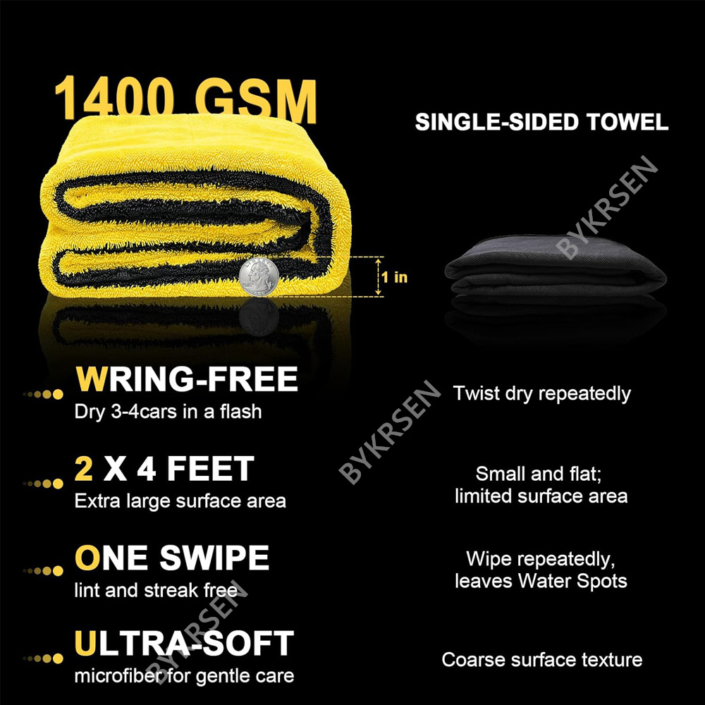 1400GSM Oversized Microfiber C - Microfiber Towel Detailing 리뷰 및 가격