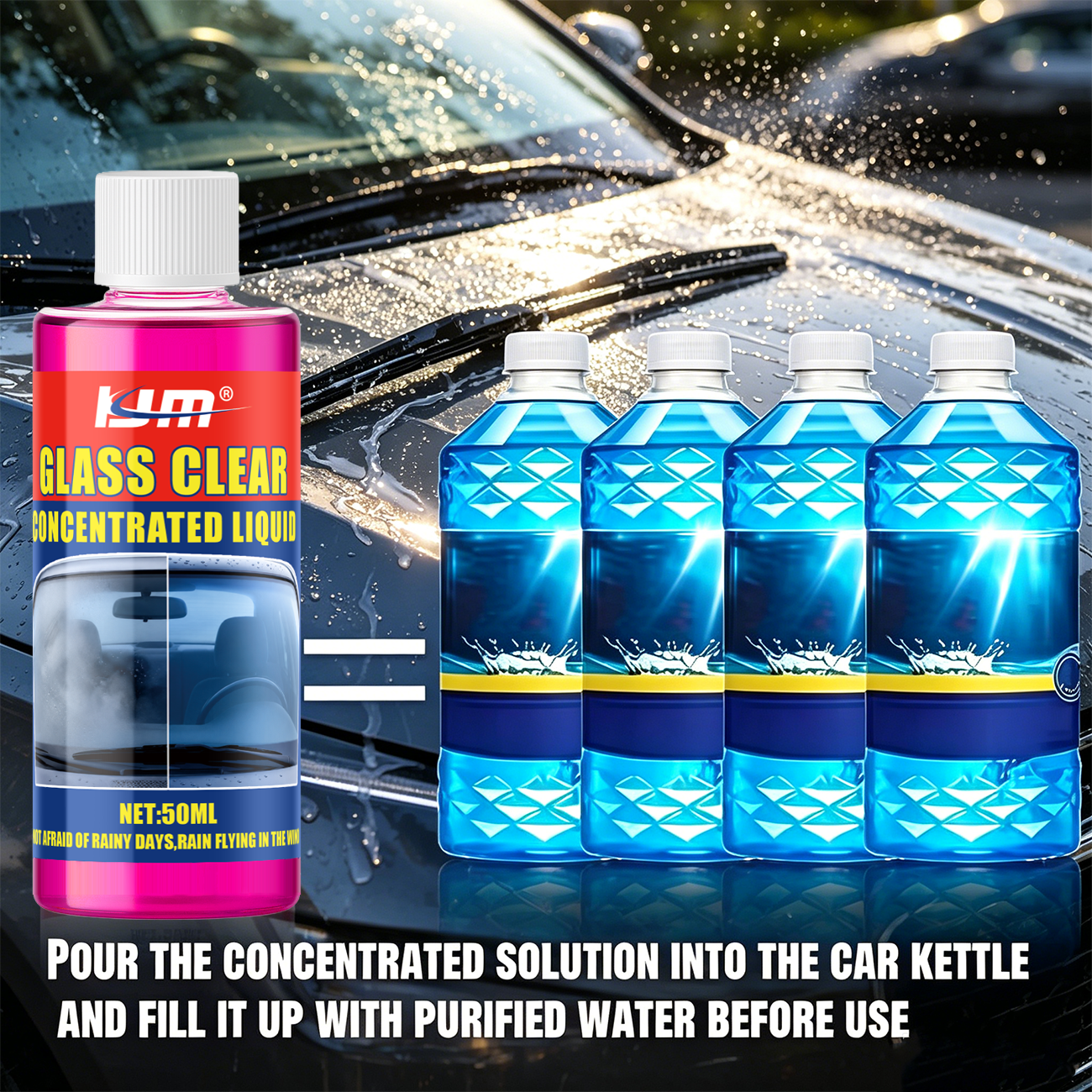 KJM Concentrated Car Glass Cle - Glass Cleaner Streak 리뷰 및 가격